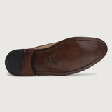 Authentic Full-Grain Leather Grain Depth & Pull-Up Patina Texture Detail