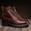 Challenger Whiskey Leather Boots