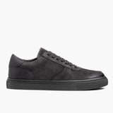 Classic Full-Grain leather Sneakers - Goodyear Welt Construction & Front Toe Box Detail