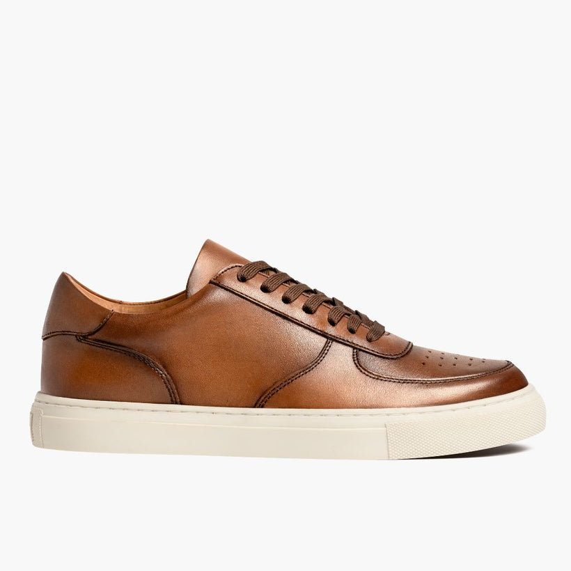 Court Toffee x Off-White Leather Sneakers