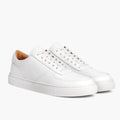 Women's Court White Leather Sneakers