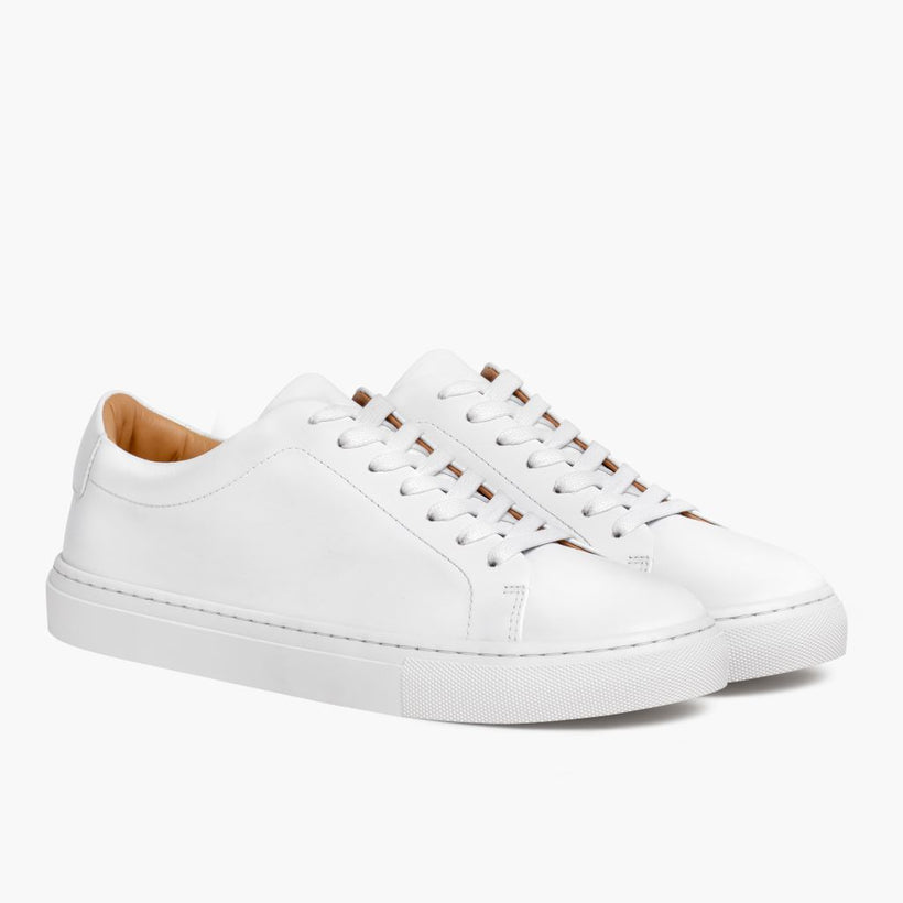 Encore White Leather Sneakers