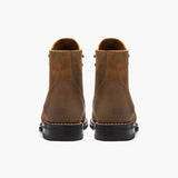High-Traction Rubber Outsole & Lug Tread Pattern on Captain Safari Leather Boots