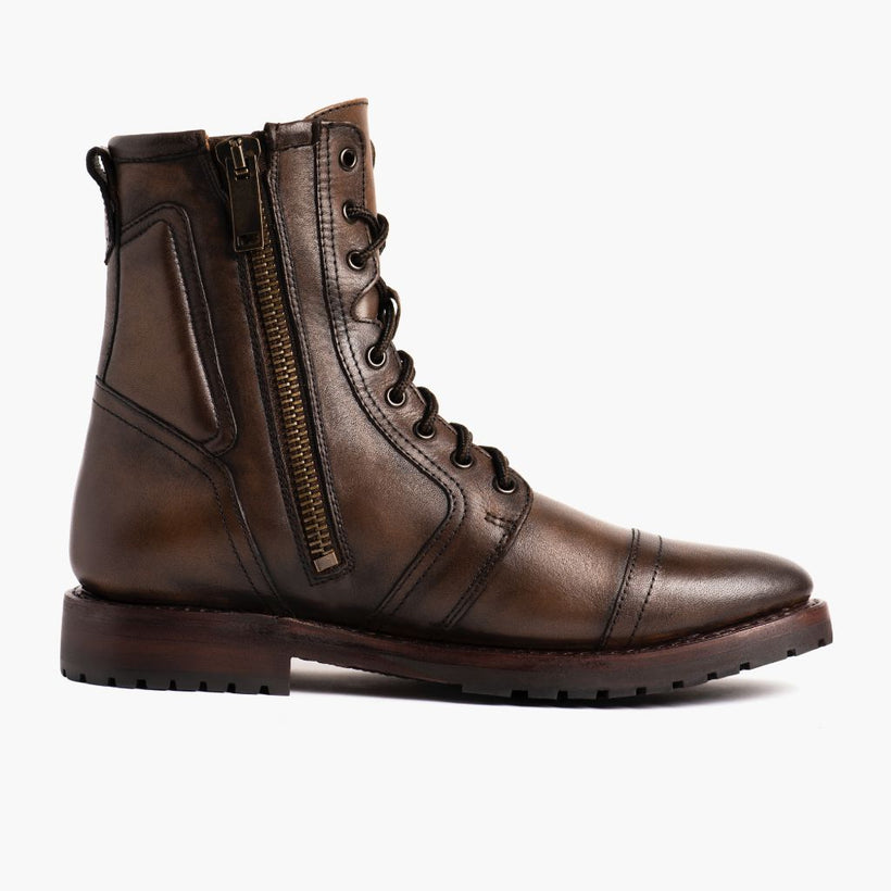 Casa Moto Anejo Leather Boots