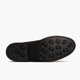 High-Traction Rubber Outsole & Lug Tread Pattern on Duke Dark Olive Suede Leather Boots