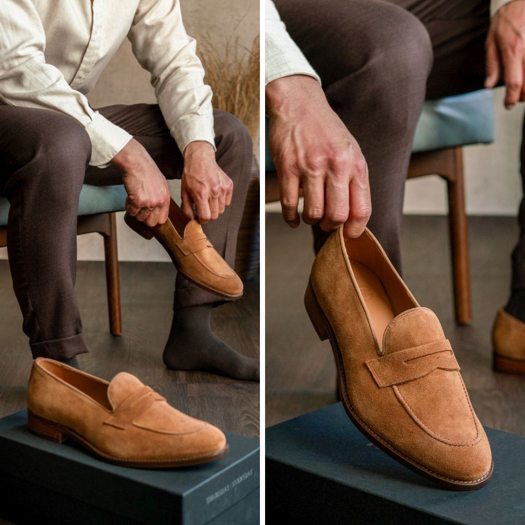 Cushioned Leather Insole & Ergonomic Arch Support Construction Detail