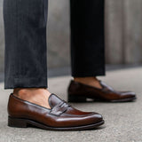 Authentic Full-Grain Leather Grain Depth & Pull-Up Patina Texture Detail