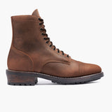 Classic Full-Grain leather Boots - Goodyear Welt Construction & Front Toe Box Detail