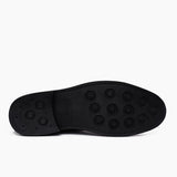 High-Traction Rubber Outsole & Lug Tread Pattern on Captain Burnt Copper Leather Boots
