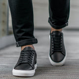 Styled On-Foot Perspective Demonstrating Ankle Fit & Silhouette on Model