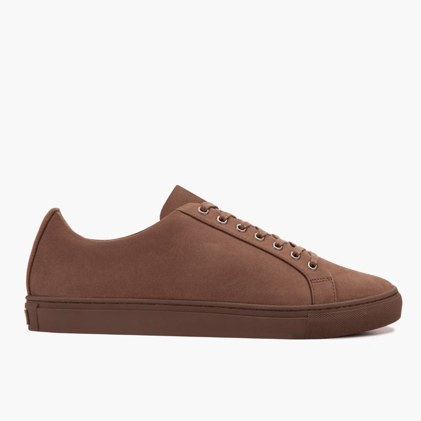 Premier Low Top Pebble Leather Sneakers