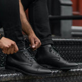 Authentic Full-Grain Leather Grain Depth & Pull-Up Patina Texture Detail