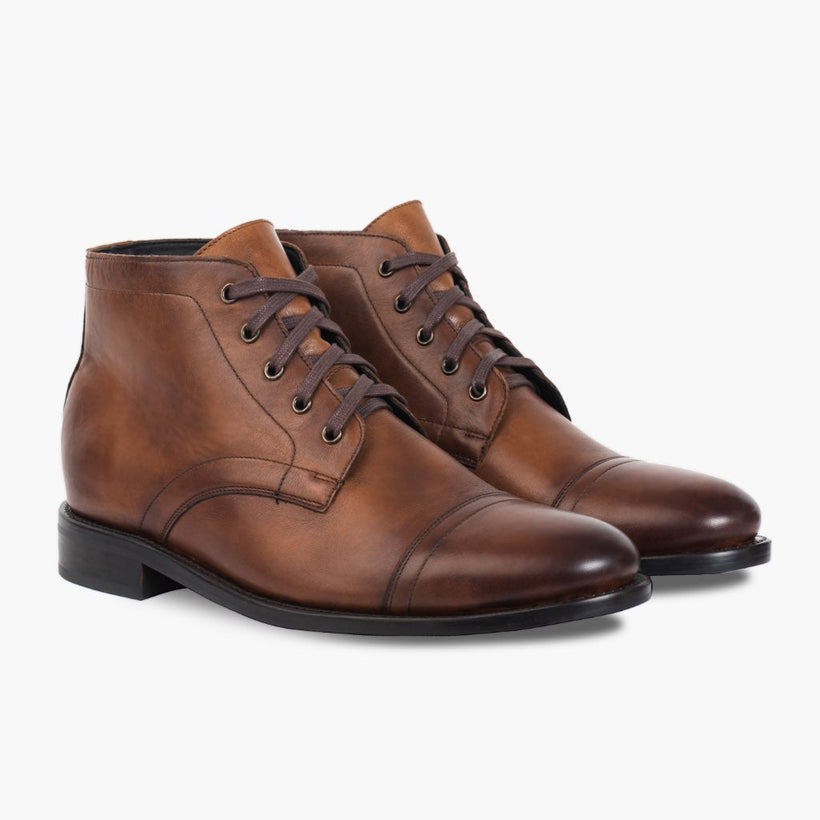 Cadet Walnut Leather Boots