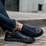 Styled On-Foot Perspective Demonstrating Ankle Fit & Silhouette on Model