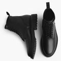 Stomper Black (No Zipper) Leather Boots