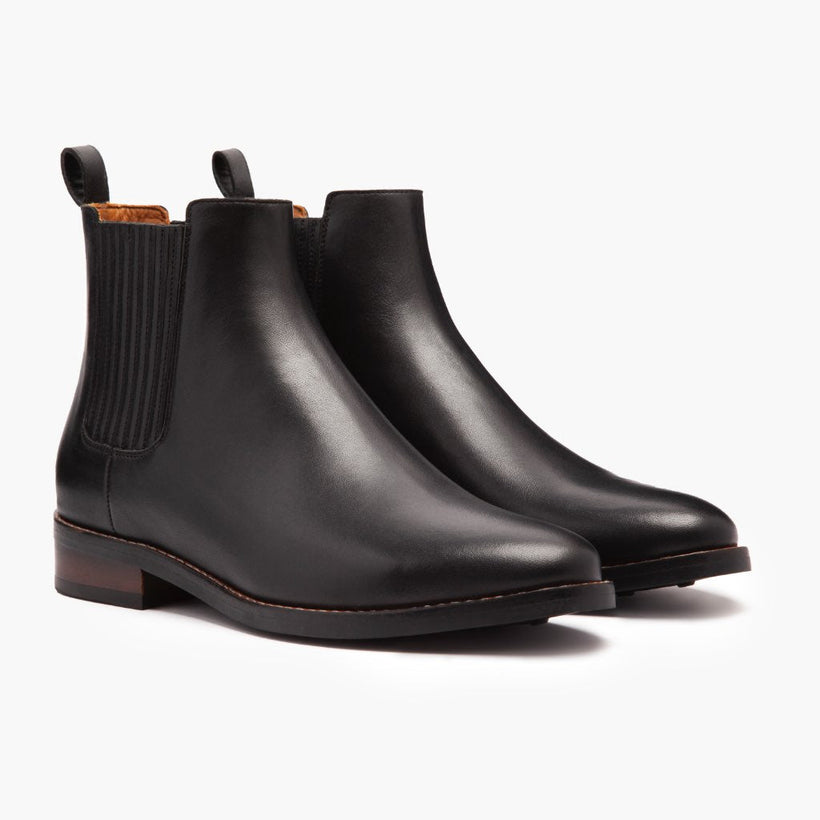 Dreamer Black Leather Boots