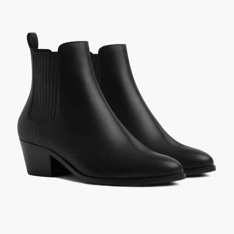Dreamer Bootie Black Leather Boots