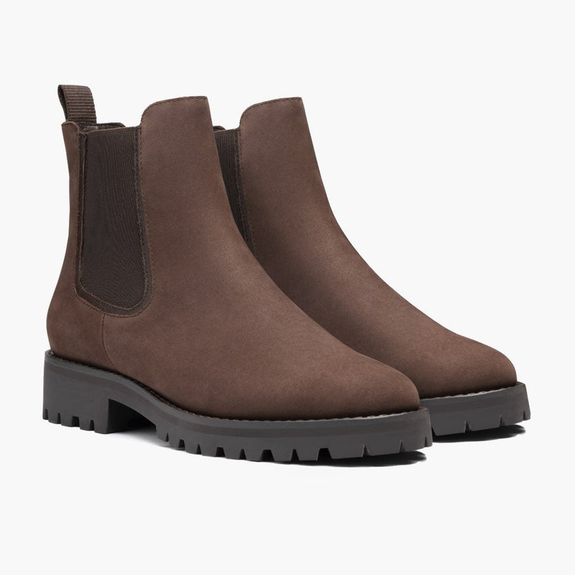 Legend Truffle Leather Boots