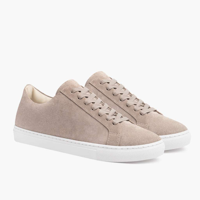 Women's Premier Low Top Latte Leather Sneakers
