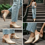 Styled On-Foot Perspective Demonstrating Ankle Fit & Silhouette on Model