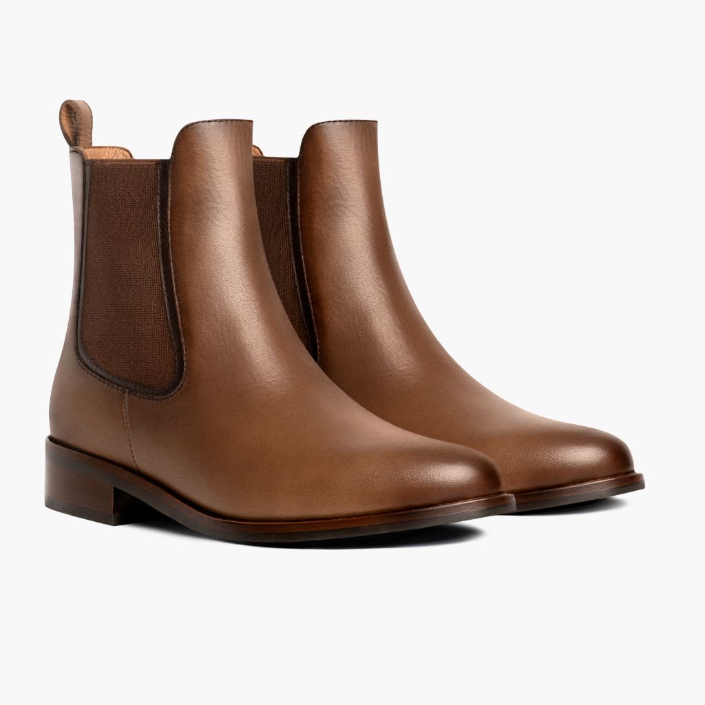 Classic Full-Grain leather Boots - Goodyear Welt Construction & Front Toe Box Detail