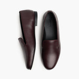 Eden Burgundy Leather Boots - Reinforced Heel Counter & Precision Double-Row Stitching Detail