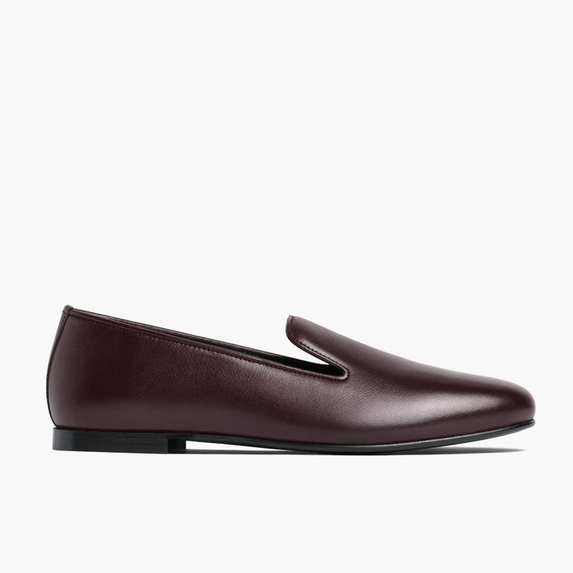 Eden Burgundy Leather Boots