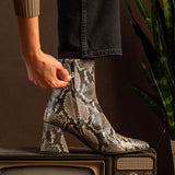 Styled On-Foot Perspective Demonstrating Ankle Fit & Silhouette on Model