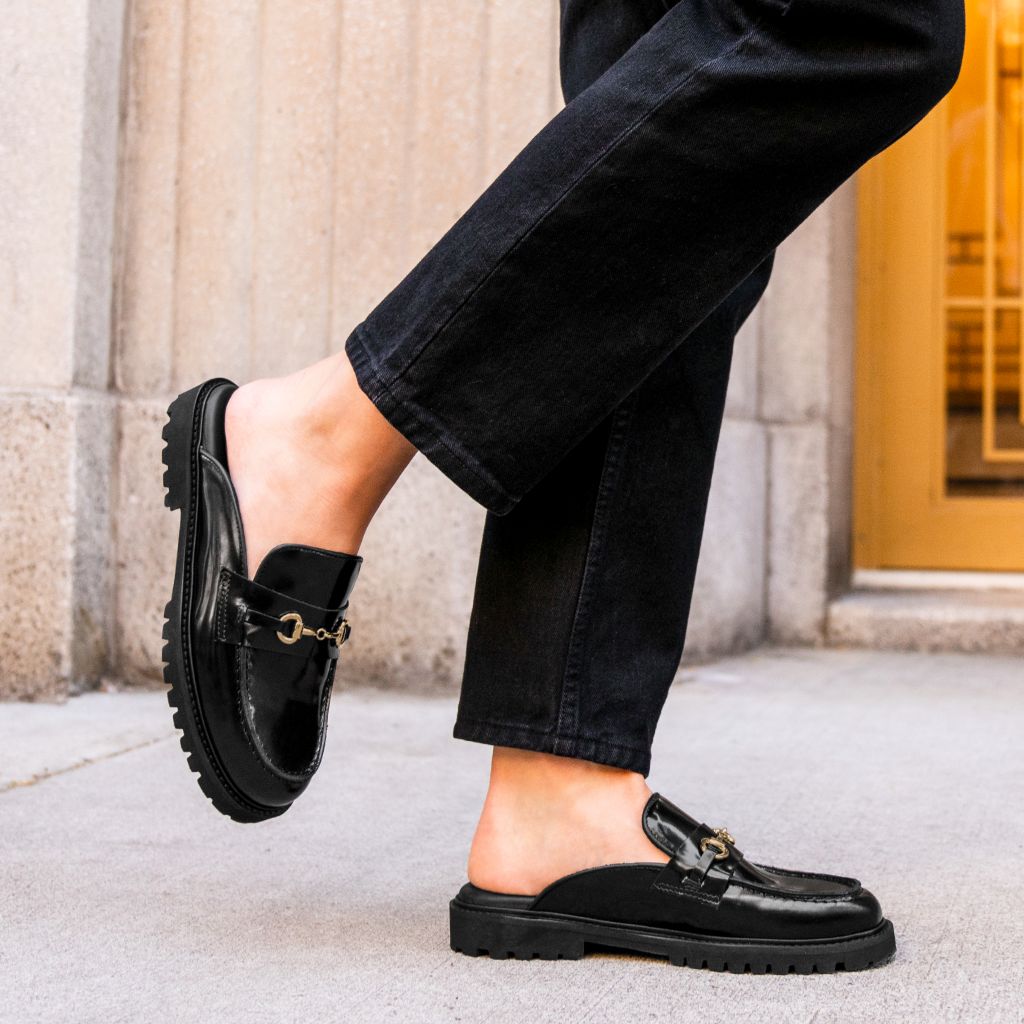 Styled On-Foot Perspective Demonstrating Ankle Fit & Silhouette on Model