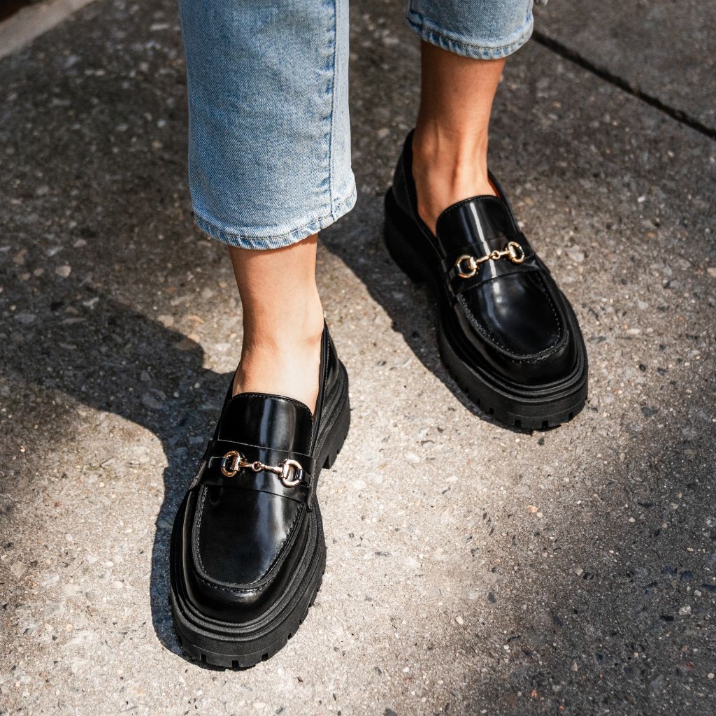 Styled On-Foot Perspective Demonstrating Ankle Fit & Silhouette on Model