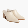 Summer Ivory Leather Boots