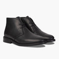 Scout Black Leather Boots