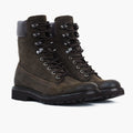 Explorer Dark Olive Suede Leather Boots