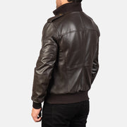 Authentic Sheepskin Leather Grain Texture &amp; Heavy-Duty Seam Stitching Detail