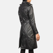 Authentic Cowhide Leather with Semi-aniline Finish Grain Texture &amp; Heavy-Duty Seam Stitching Detail