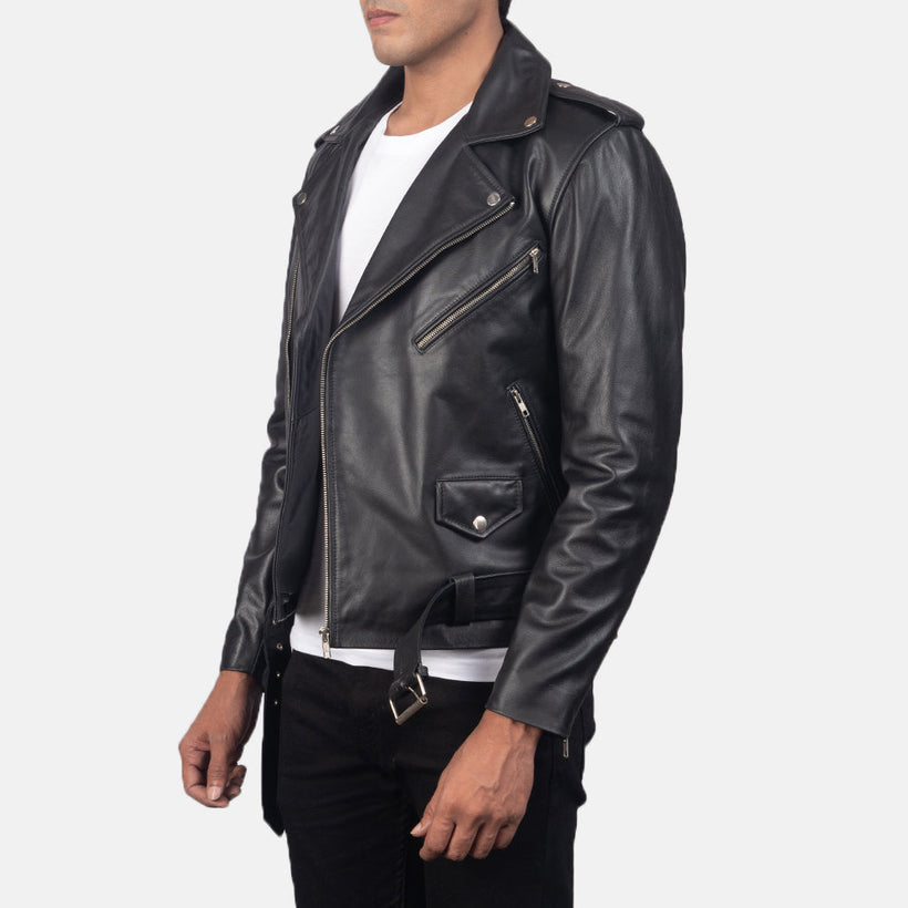 Allaric Alley Leather Biker Jacket
