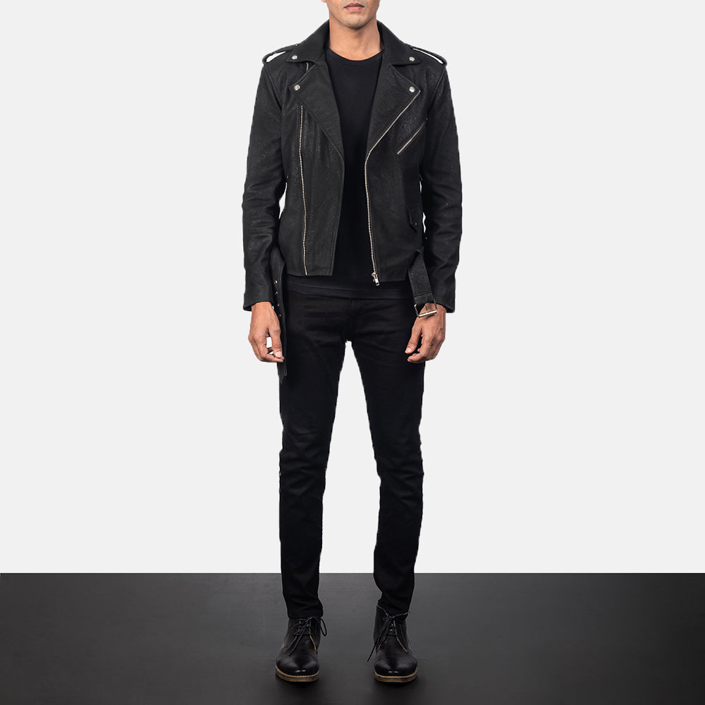
Allaric Alley Leather Biker Jacket – alternate product view 4