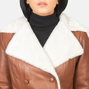 Interior View Showing Fully Faux Fur Lined &amp; Dual Inside Utility Storage Pockets