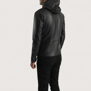 Authentic Sheepskin Leather Grain Texture &amp; Heavy-Duty Seam Stitching Detail