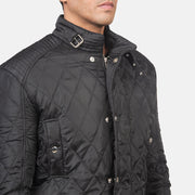 Interior View Showing Quilted Polyester Lining &amp; Dual Inside Utility Storage Pockets