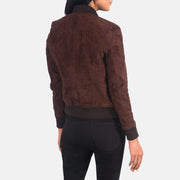 Authentic Goatskin Suede with Suede Finish Grain Texture &amp; Heavy-Duty Seam Stitching Detail