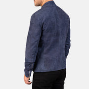 
Authentic Goatskin Suede with Suede Finish Grain Texture & Heavy-Duty Seam Stitching Detail