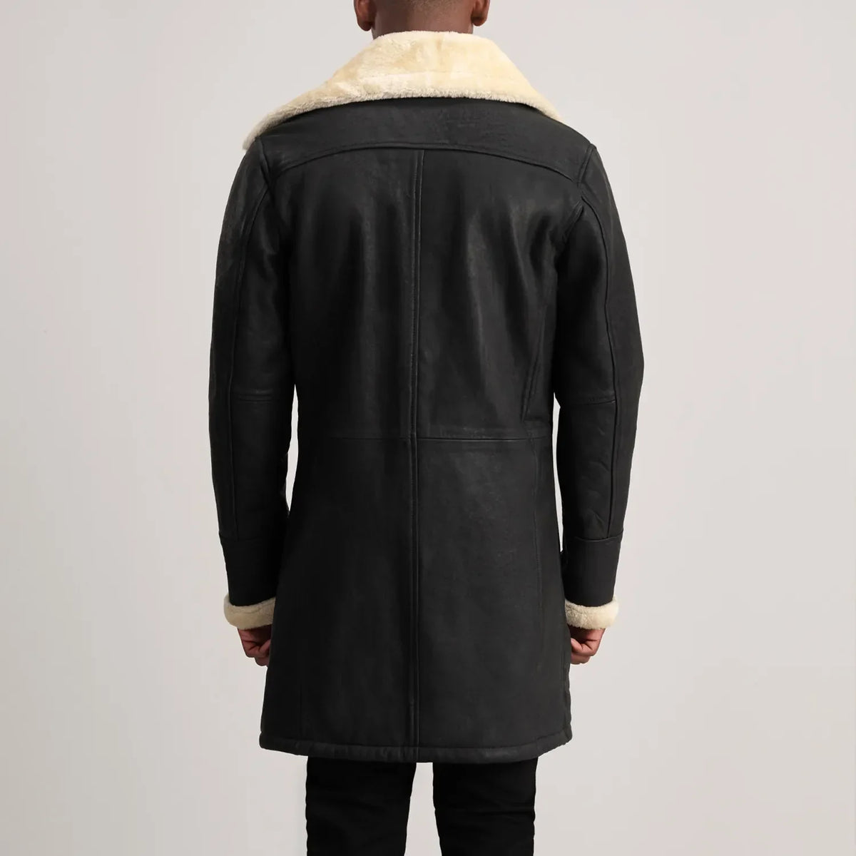 Charles Coat Brown Shearling Coat – alternate product view 5