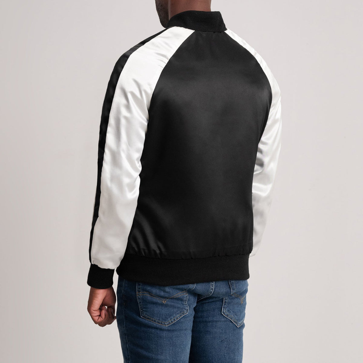 Authentic Satin Grain Texture &amp; Heavy-Duty Seam Stitching Detail