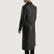 Authentic Cowhide Leather with Semi-aniline Finish Grain Texture &amp; Heavy-Duty Seam Stitching Detail