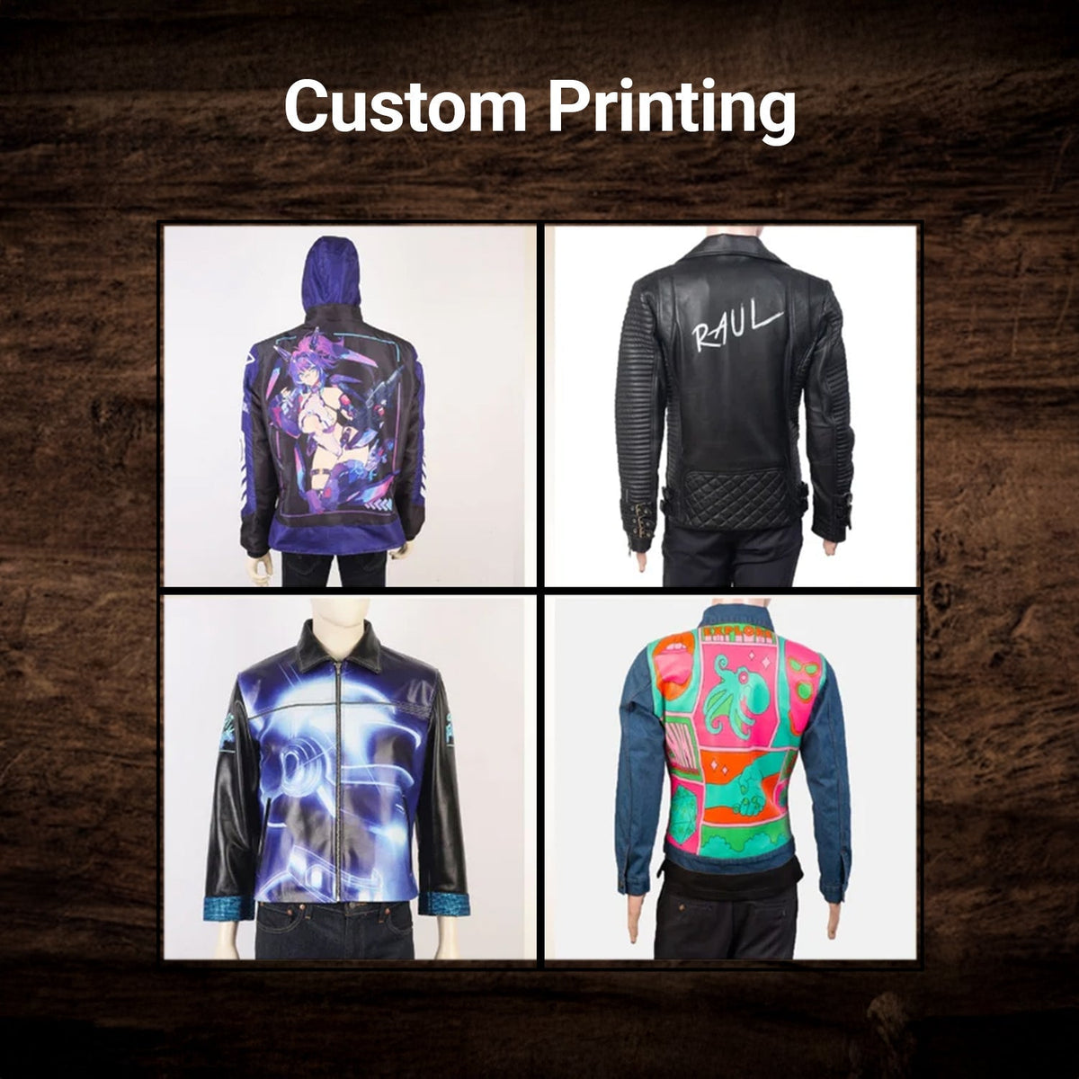 Design Your Own Leather Jacket – alternate product view 9