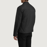 Authentic Full-Grain Leather Grain Texture &amp; Heavy-Duty Seam Stitching Detail