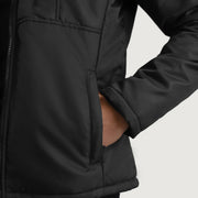 Interior View Showing Quilted Viscose Lining &amp; Dual Inside Utility Storage Pockets