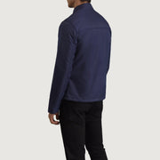Authentic Full-Grain Leather Grain Texture &amp; Heavy-Duty Seam Stitching Detail