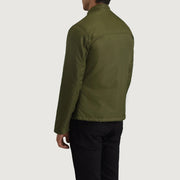 Authentic Full-Grain Leather Grain Texture &amp; Heavy-Duty Seam Stitching Detail